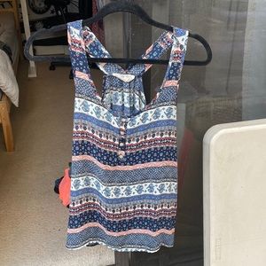Patterned tank top